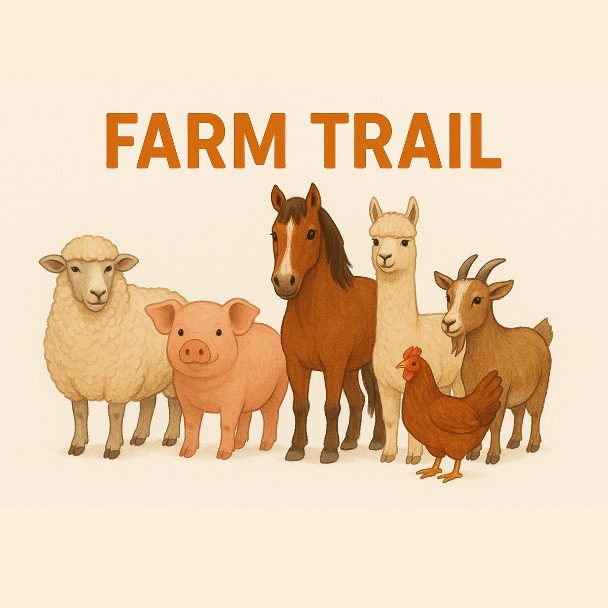 Introducing Our New Farm Trail at Sandwich Lakes!